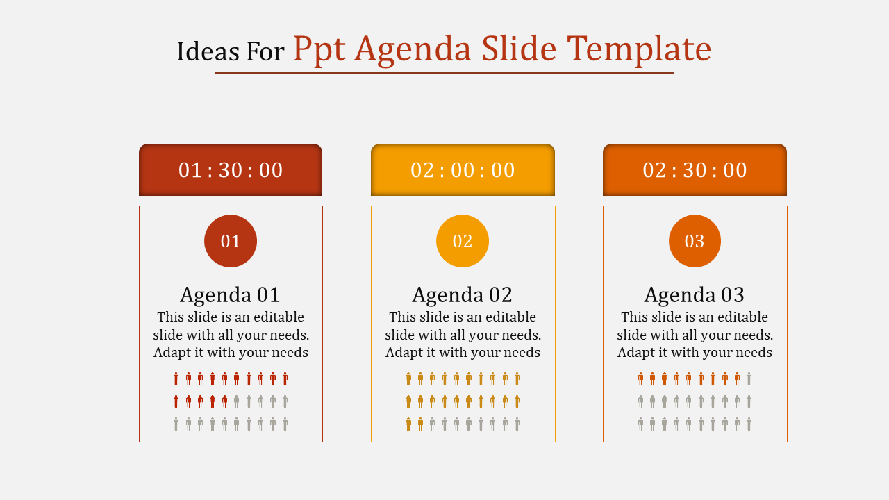  Agenda PowerPoint Presentation Template